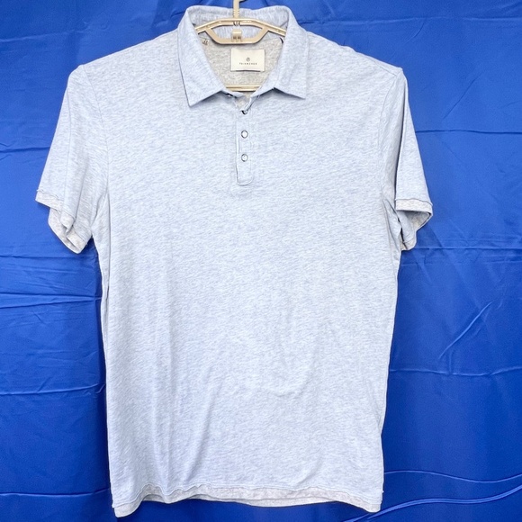 |•7 DIAMONDS•| Soft Short Sleeve Collared Polo Shirt Size Medium - Picture 1 of 9